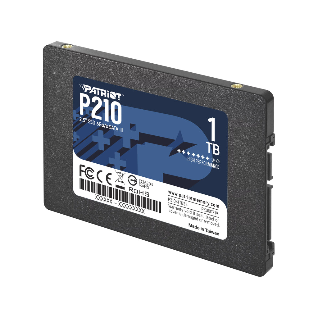 Patriot P210 1TB Internal SSD SATA 3 2.5" G252557