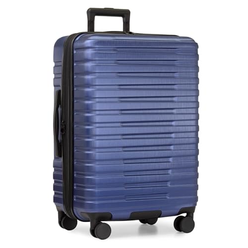 U.S. Traveler Boren Polycarbonate Hardside Carry-on Suitcase with 8 Spinner Wheels, Teal, 22-Inch S2578