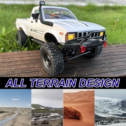 WPL C24-1 RC Rock Crawler 4x4 1/16 Scale Off Road Pickup Truck RTR Y19161