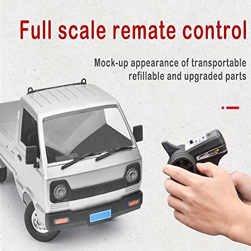 YIKESHU WPL D12 RC Car 1/10 2.4Ghz Off Road Drift Pickup Truck Crawler RTR L2598
