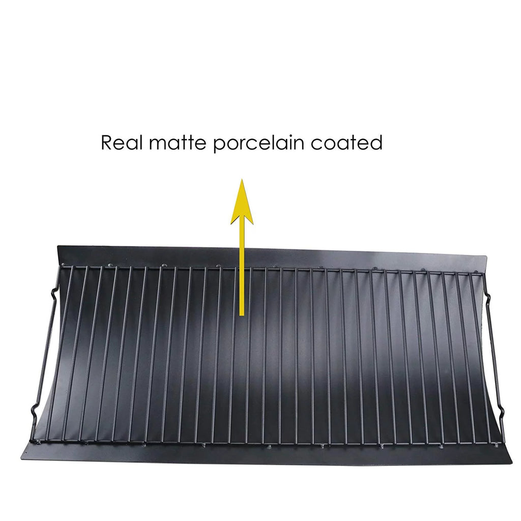Hisencn 20 inch Ash Pan/Drip Pan for Chargriller 5050 Charcoal Grill, Replacement Parts O668
