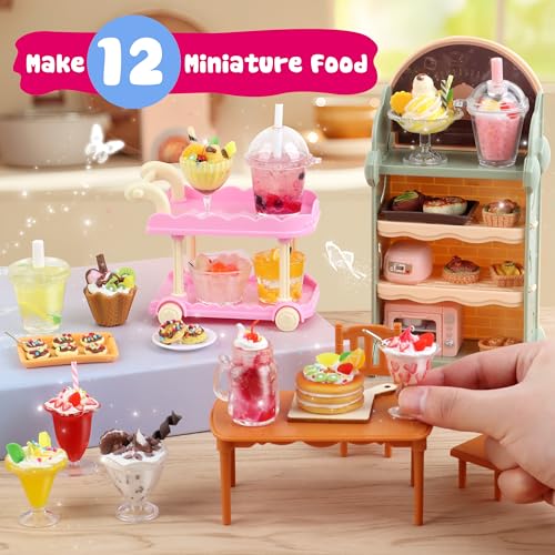Miniature Food Toys Making Set for Kids Age 8-13 Z614