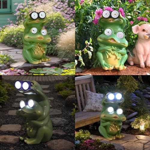 Solar Lighthouse Rotating Beacon LED Light for Yard Garden Nautical Decor K763308