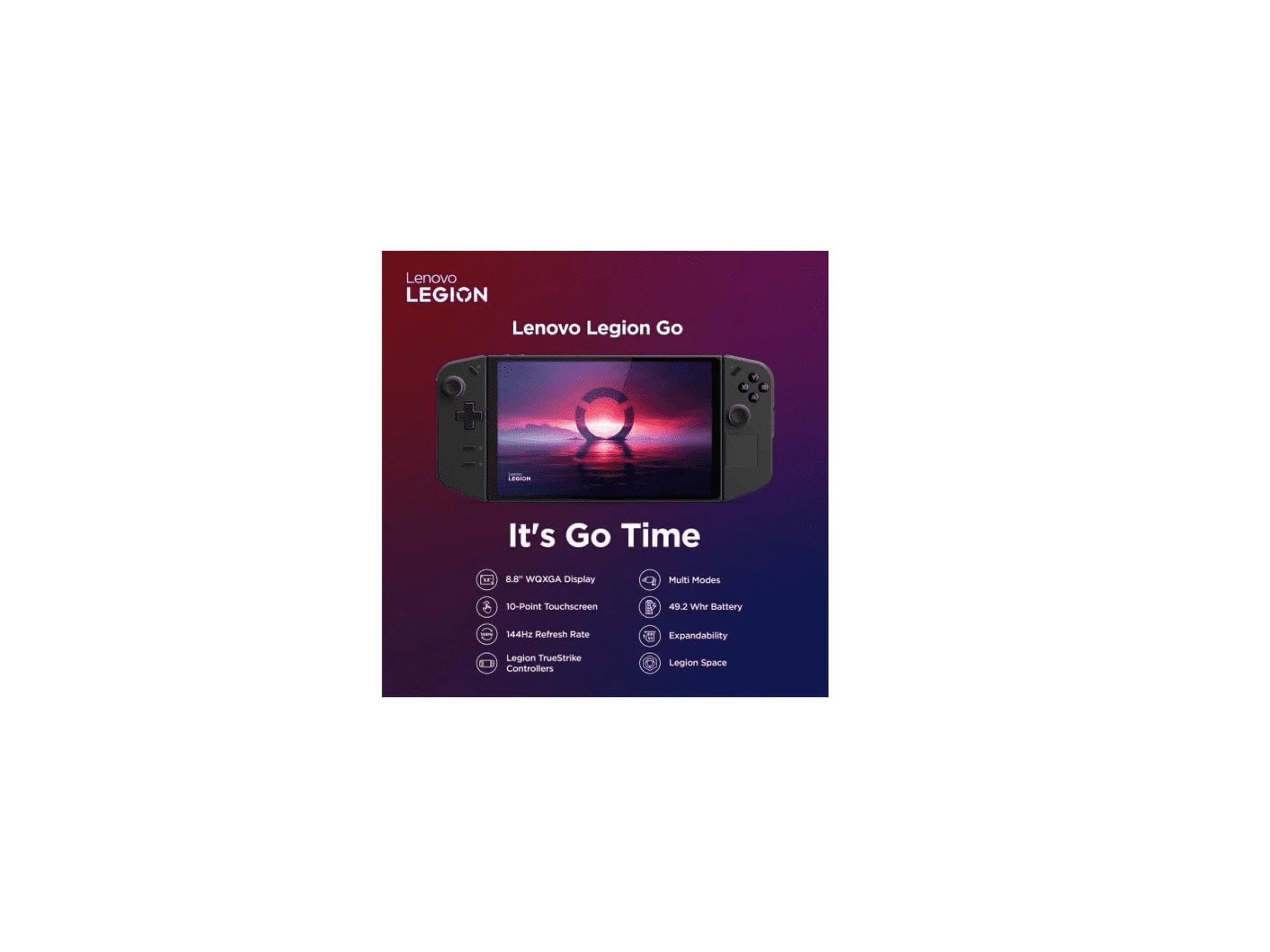 Lenovo Legion Go Handheld Gaming PC - Shadow Black, AMD Ryzen Z1 Extreme, 16GB RAM 512GB SSD I72611