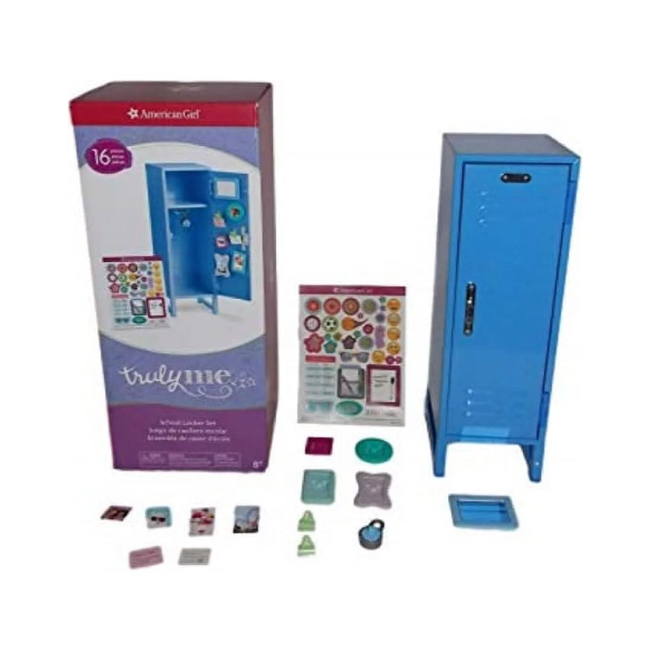 American Girl Doll School Locker Set for 18" Dolls Truly Me