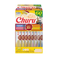 INABA Churu for Senior 10+ Creamy Lickable Cat Treats, Tuna & Chicken, 40 Tubes D3392