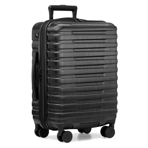 U.S. Traveler Boren Polycarbonate Hardside Carry-on Suitcase with 8 Spinner Wheels, Teal, 22-Inch S2578