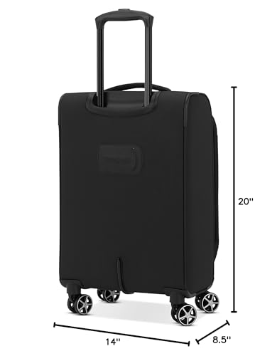 Samsonite Saire LTE Softside Expandable Luggage 3-Piece Set, Caribbean Blue F74282
