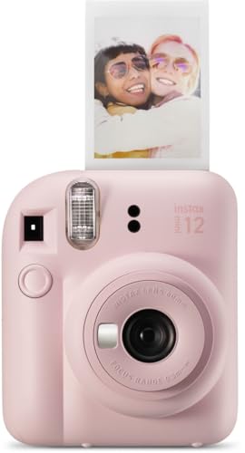 Fujifilm Instax Mini 12 Instant Camera Pastel Blue with 40 Sheets Film Bundle R3418