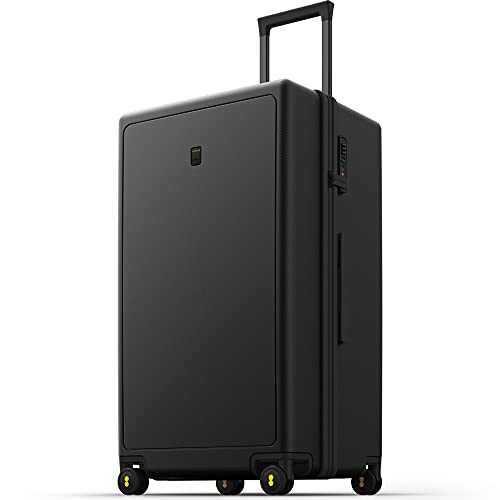 LEVEL8 Hard Shell Carry-On Luggage with TSA Lock, 20 Inch, Black V41961