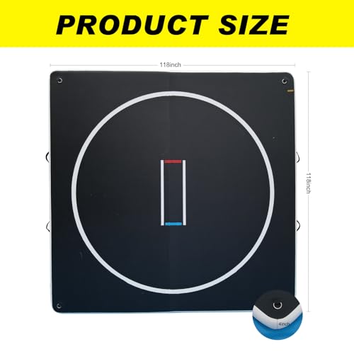 Inflatable Wrestling Mat for Adults & Kids with Air Pump, Portable MMA Training Mat Z465