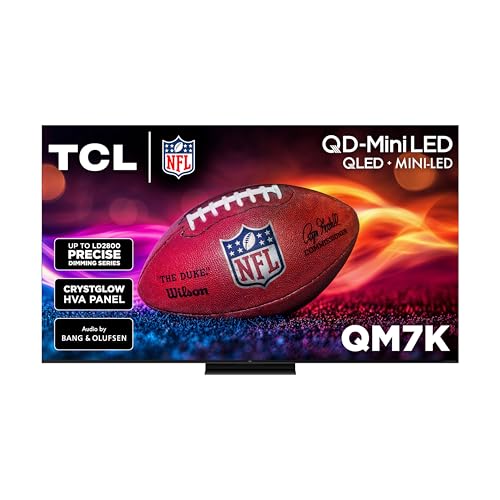 TCL 55-Inch Class QM7K Series QD-Mini LED 4K UHD Google Smart TV S7338