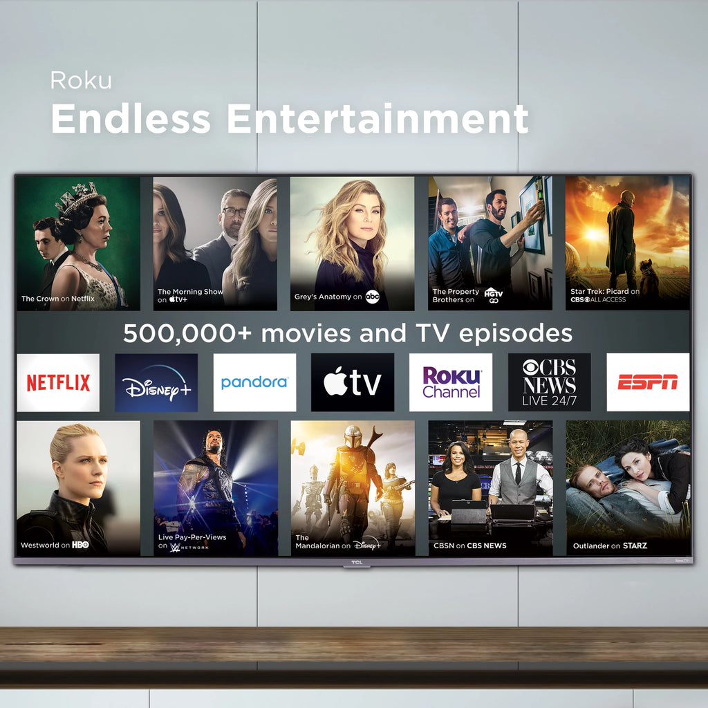 TCL 50" Class 4-Series 4K UHD HDR Roku Smart TV Q643