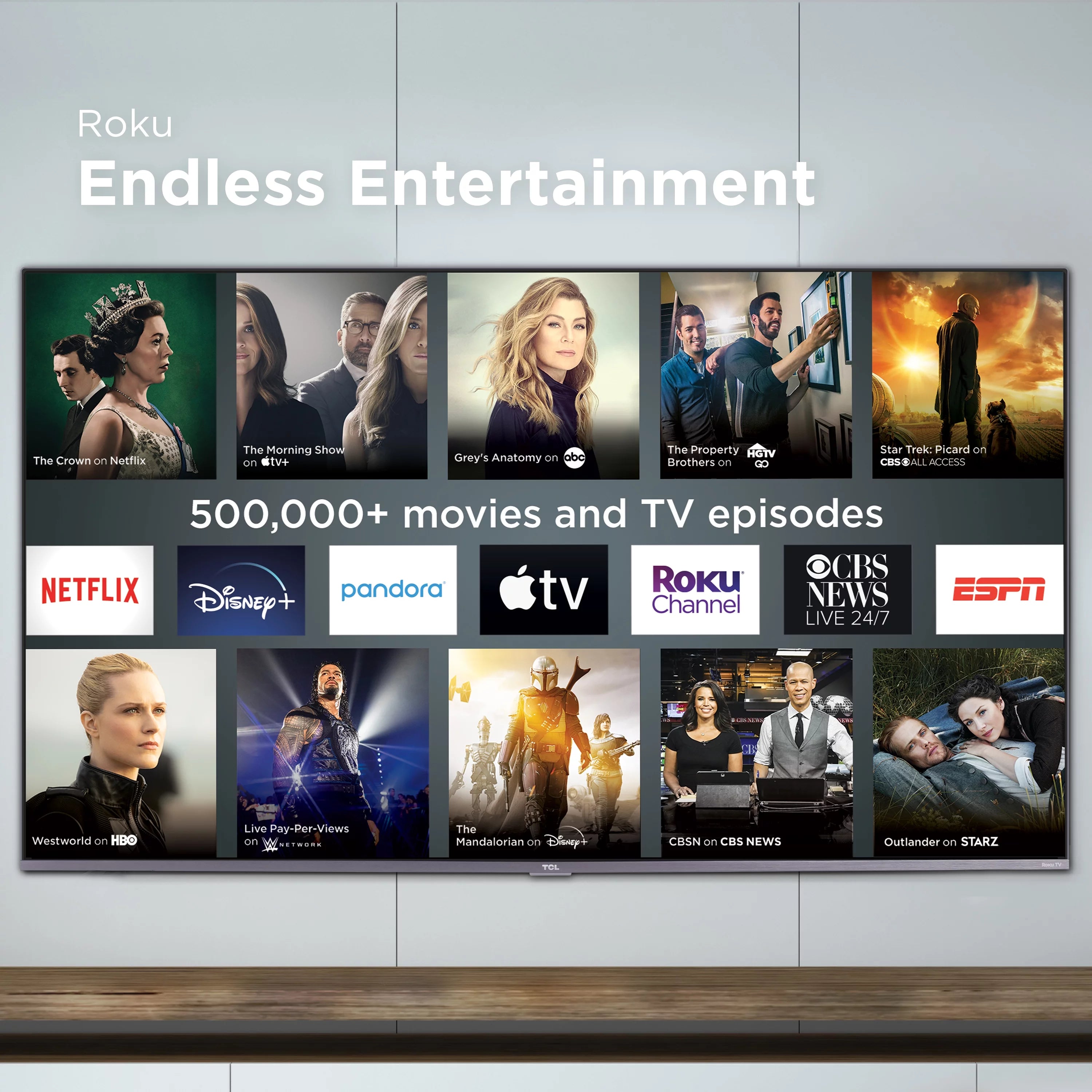 TCL 50" Class 4-Series 4K UHD HDR Roku Smart TV Q643