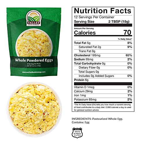 Premium Protein Bucket Freeze Dried Meat & Dairy 25 Year Shelf Life by Valley Food Storage S605261