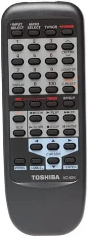 Toshiba w-603 Stereo Pro VHS VCR with Remote & Cables E48451