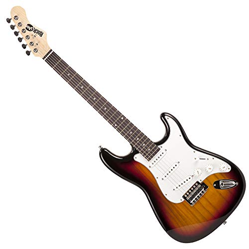RockJam Electric Guitar Superkit with 10-watt Amp, Gig Bag & Online Lessons G895717