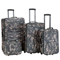 Rockland Journey Softside Upright Luggage Set, Expandable, 4-Piece K56322