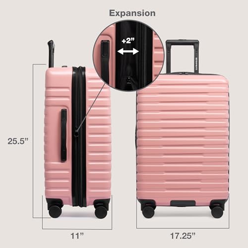 U.S. Traveler Boren Polycarbonate Hardside Carry-on Suitcase with 8 Spinner Wheels, Teal, 22-Inch S2578
