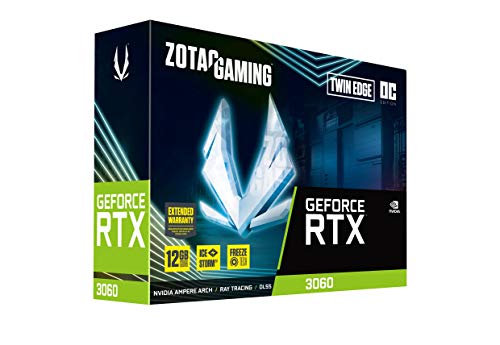 ZOTAC Gaming GeForce RTX 3060 Twin Edge OC 12GB GDDR6 Graphics Card B499710