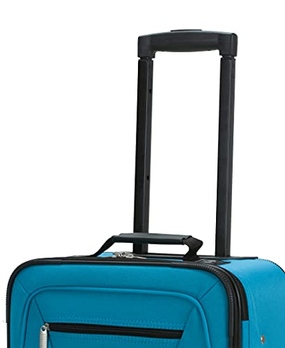 Rockland Journey Softside Upright Luggage Set, Expandable, 4-Piece K56322