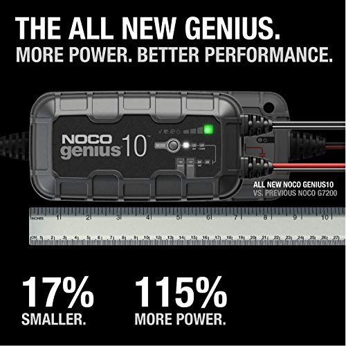 NOCO GENIUS10 Smart Battery Charger 10A 6V/12V for Lead-Acid & Lithium R98099