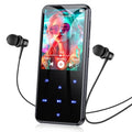 AGPTEK 64GB MP3 Player with Bluetooth, 2.4" Touch Buttons, FM Radio, Purple L983