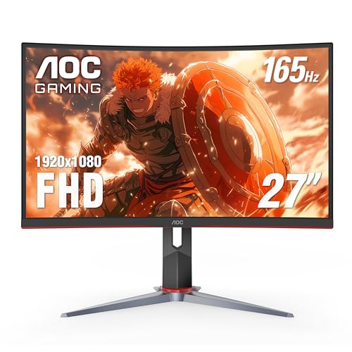 AOC 24G4 24" Gaming Monitor, Full HD IPS, 180Hz 1ms Y482158