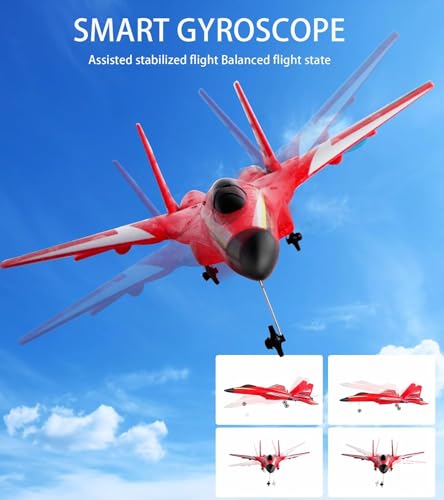 Remote Control Airplane 2 Channel Foam RC Glider for Kids Beginners Blue G3553