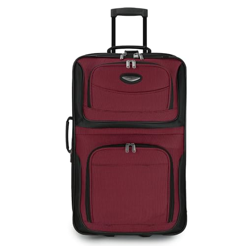 Travel Select Amsterdam 4-Piece Softside Expandable Luggage Set, Gray V976