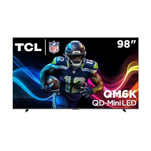 TCL 65-Inch Class QM6K Series QD-Mini LED 4K UHD Google Smart TV K982
