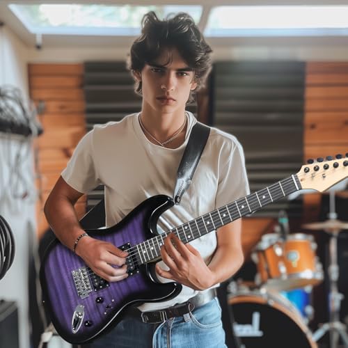 Ktaxon 39 Inch Electric Guitar Kit with 20W Amp, Bag, Strap, Cable, Accessories W1993