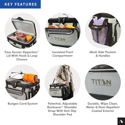 Arctic Zone Titan Deep Freeze Zipperless Hardbody Cooler W899