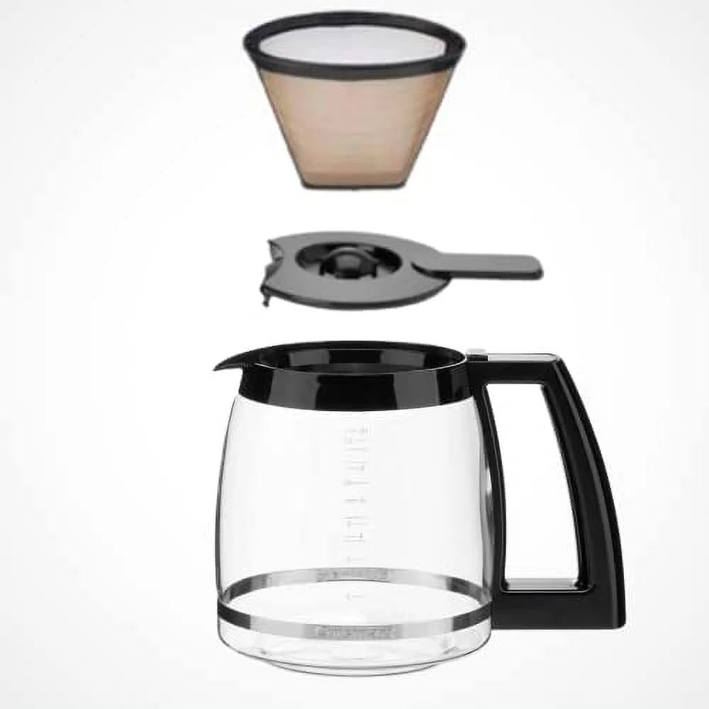Cuisinart DCC-1200P1 Brew Central 12-Cup Programmable Coffeemaker, Brushed Chrome Y97082