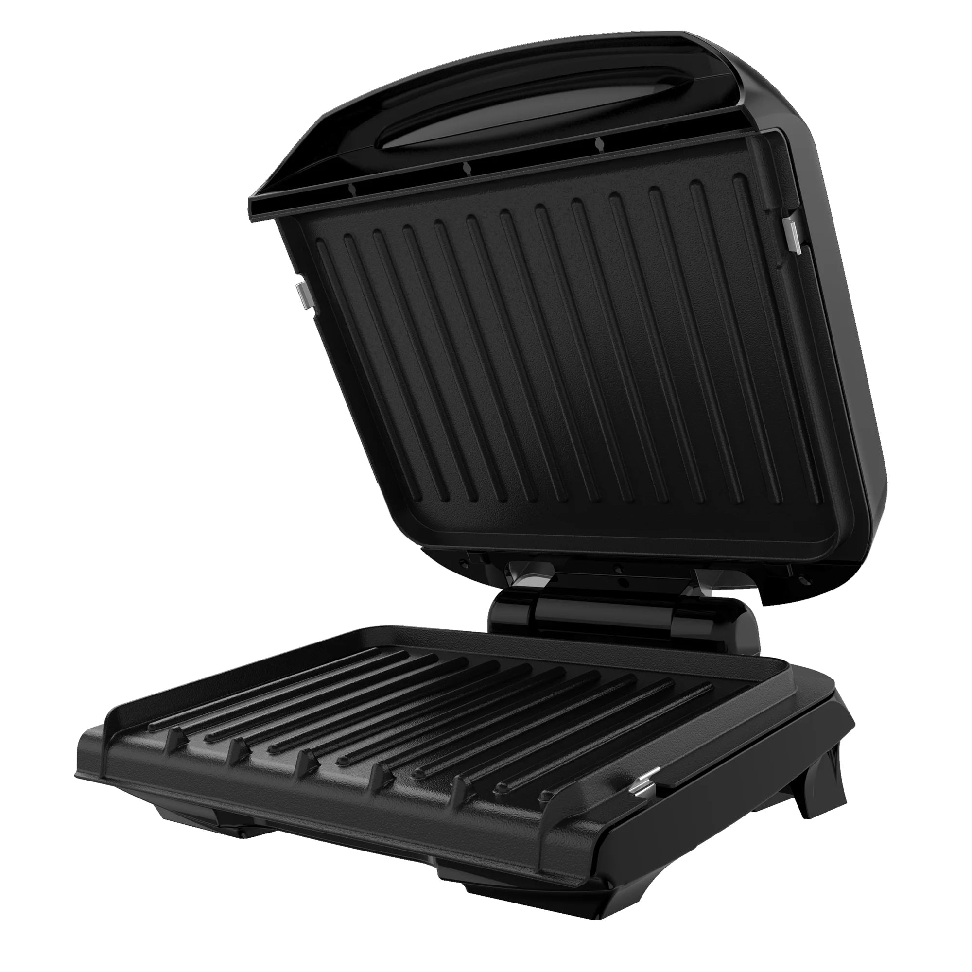 George Foreman 4-Serving Removable Plate Electric Grill and Panini Press, Black I517815