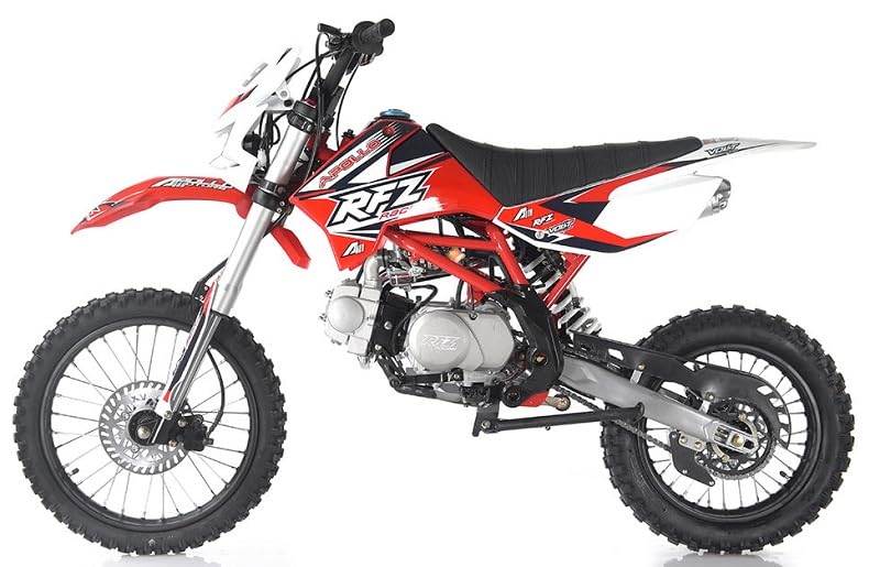 Apollo X19 RFZ 125cc Adult Gas Dirt Pit Bike 4-Speed Manual Clutch T889023