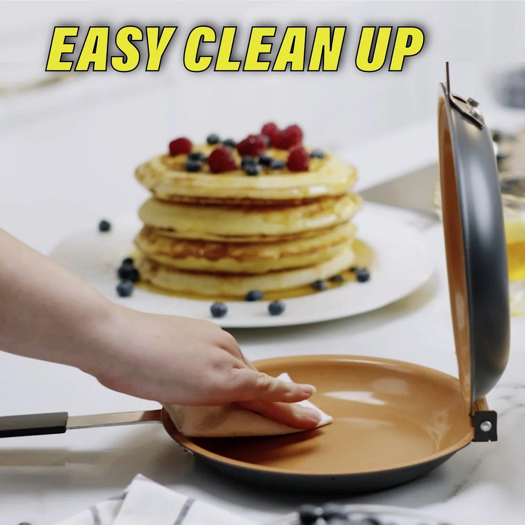 Gotham Steel Nonstick Double Pancake Pan X564543