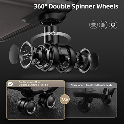 SHOWKOO Luggage Sets 3 Piece Softside Expandable Suitcase with Spinner Wheels TSA Lock K987