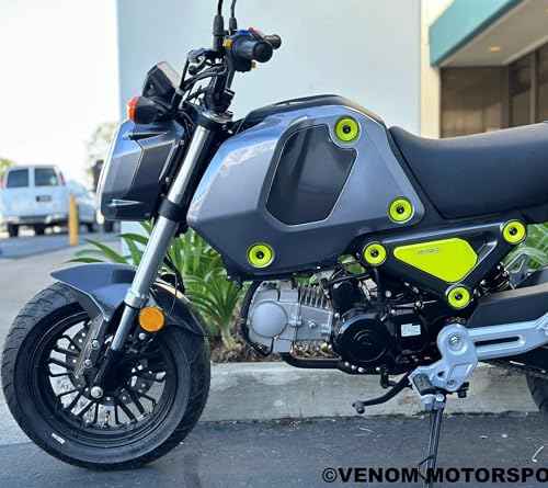 Vader Pro 125cc Motorcycle, Gen 3 X21RS Venom, Gas-Powered Street Bike for Adults C42339