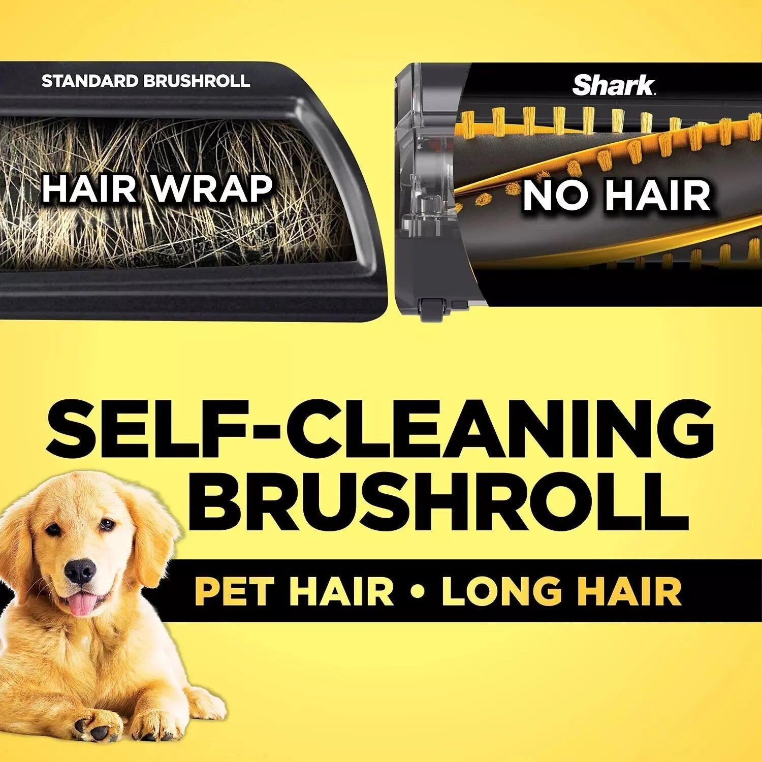 Shark HZ255 Ultra Light Corded Stick Vacuum with Self-Cleaning Brushroll L74628