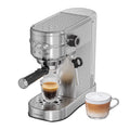 Espresso Coffee Maker 20 Bar Cappuccino Coffee Machine with Milk Frother for Espresso/Cappuccino/Latte/Mocha for Home Brewing with 35 oz Removable Water Tank/1450W