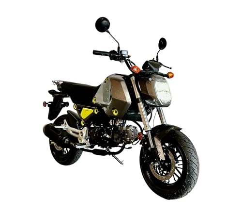 Vader Pro 125cc Motorcycle, Gen 3 X21RS Venom, Gas-Powered Street Bike for Adults C42339