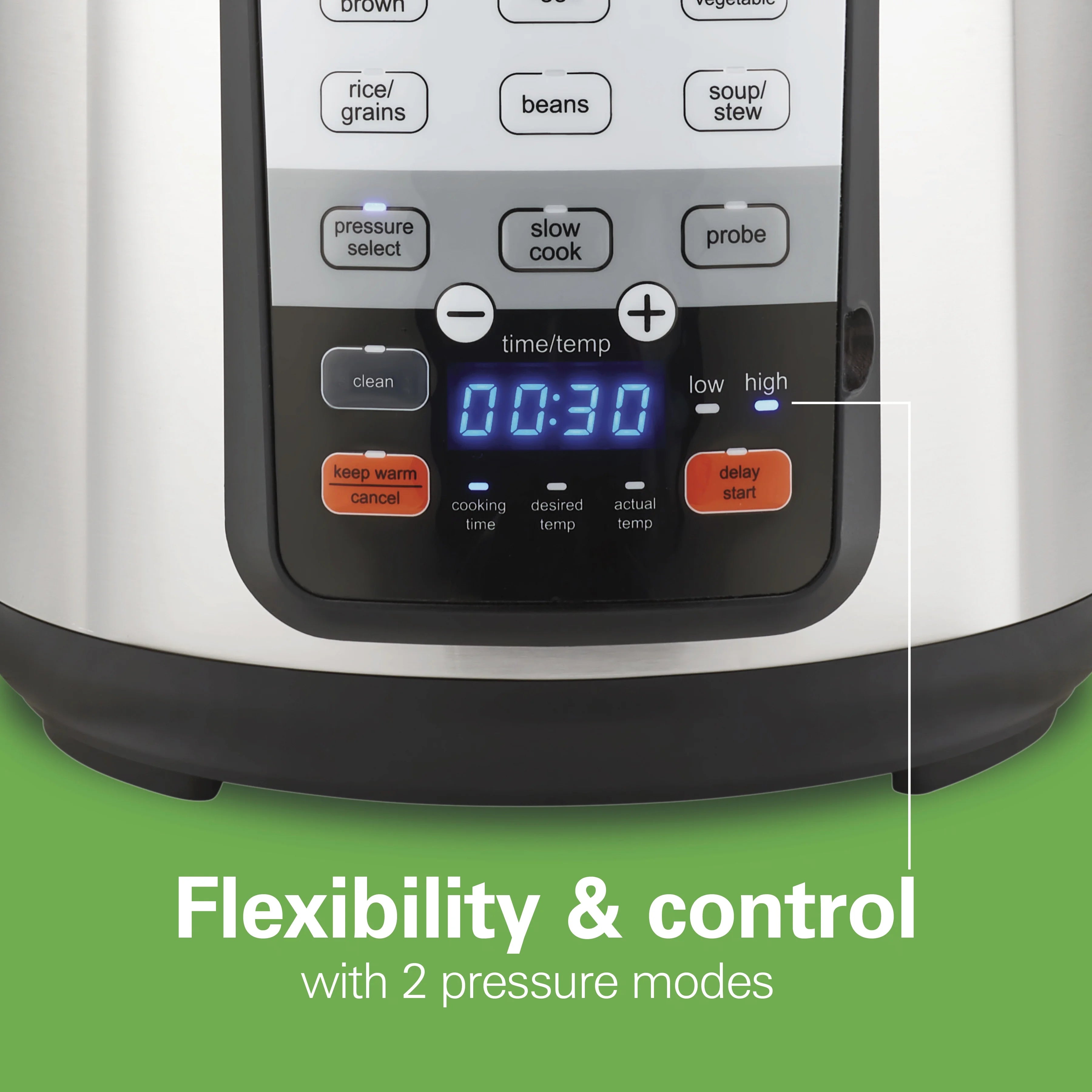 Hamilton Beach Precision Pressure Cooker 6 Quart O75094