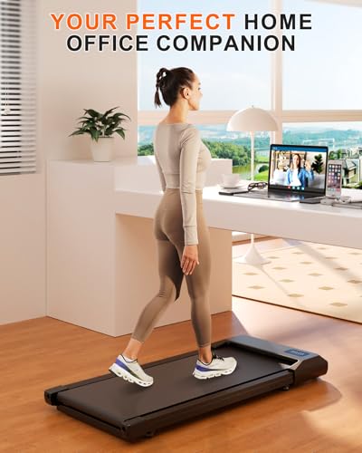 SupeRun Walking Pad, Under Desk Treadmill with Remote Control, 2.5 HP Y8357