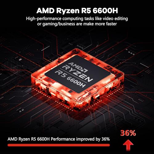 NIMO 15.6" FHD Gaming Laptop, AMD Ryzen 5, 32GB RAM 1TB SSD O691531