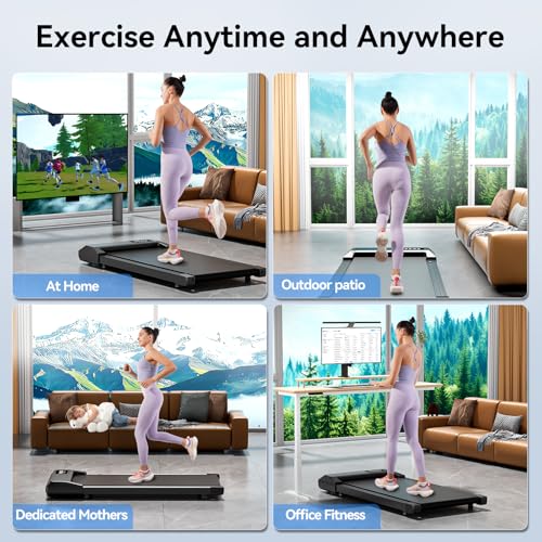 SupeRun Walking Pad, Under Desk Treadmill with Remote Control, 2.5 HP Y8357