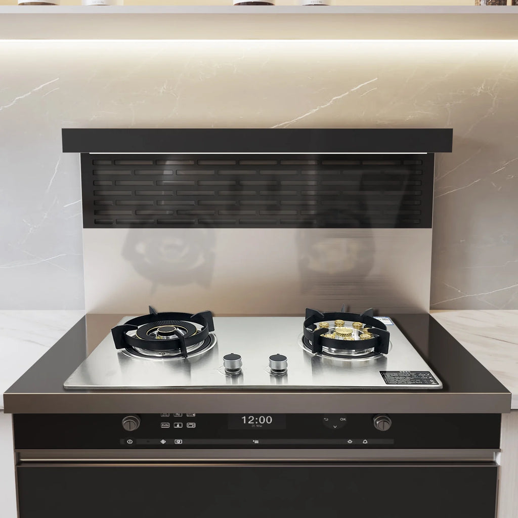 28'' Stainless Built-in Propane Gas Stove Double Burner S57899