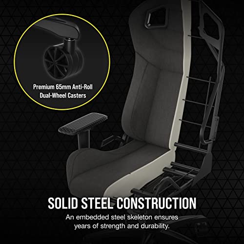 Corsair T3 Rush Fabric Gaming Chair (2023) Charcoal E407