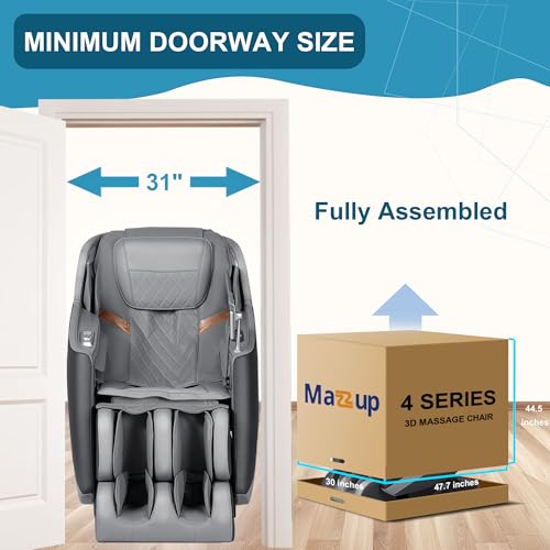 3D Massage Chair Full Body Zero Gravity Shiatsu Recliner with Heating O92367