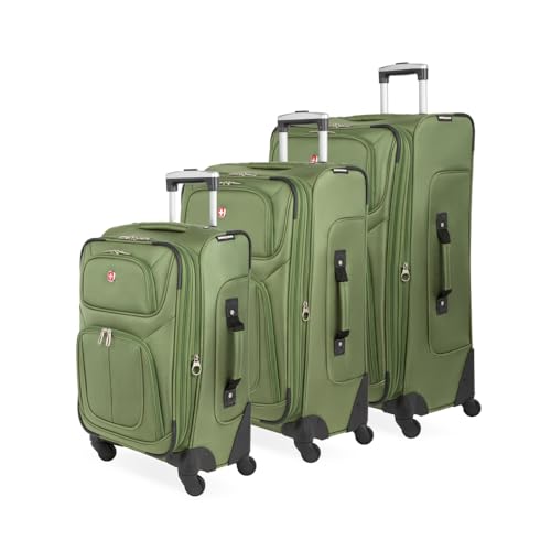 SwissGear Sion Softside Expandable Roller Luggage 3 Piece Set N784870